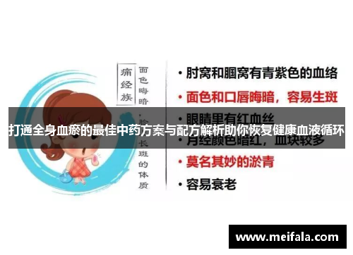 打通全身血瘀的最佳中药方案与配方解析助你恢复健康血液循环